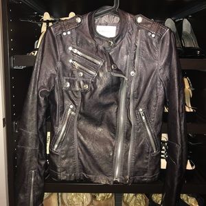 BCBG Leather jacket